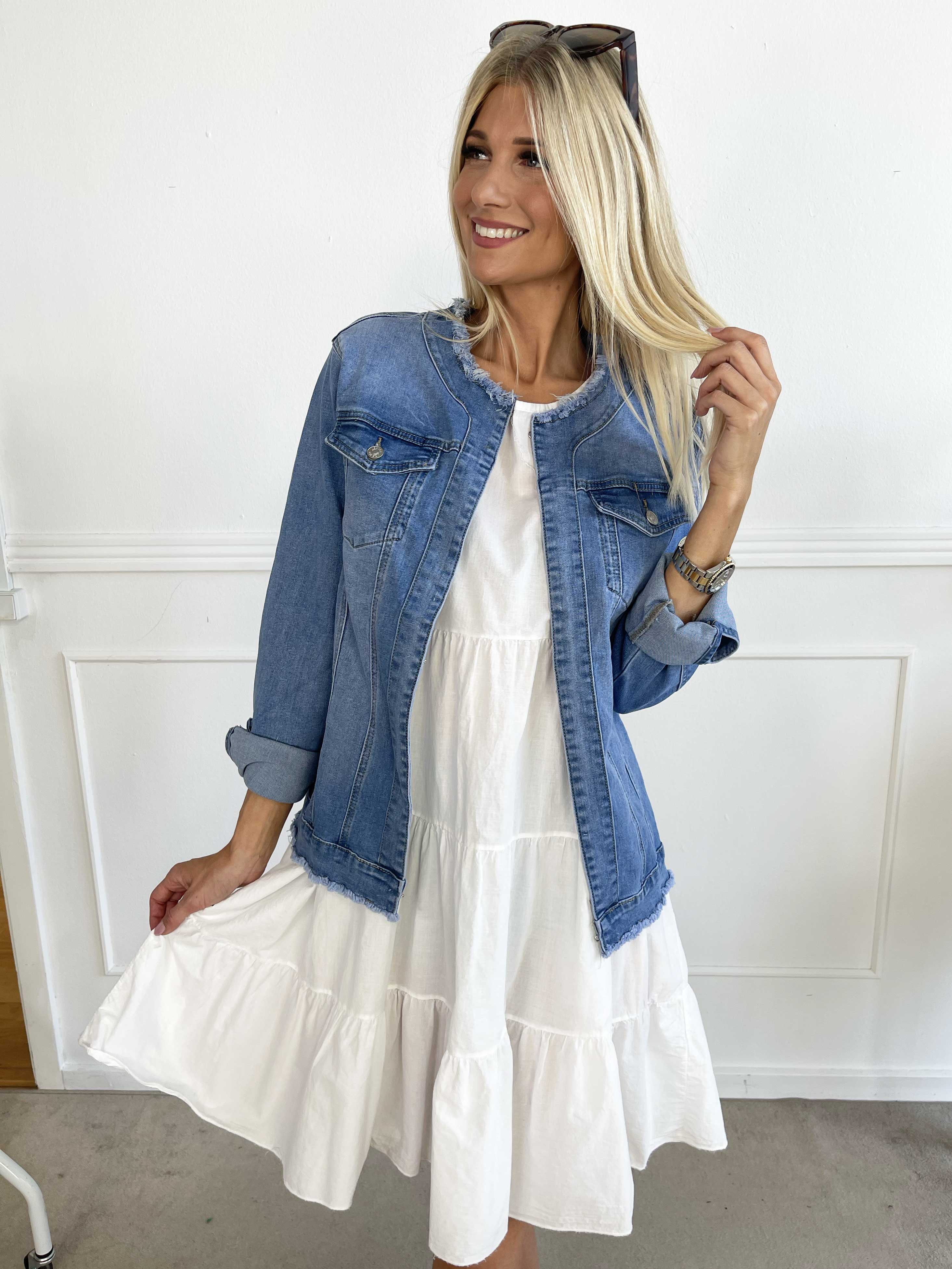 Vegas - Jeansjacka med stretch